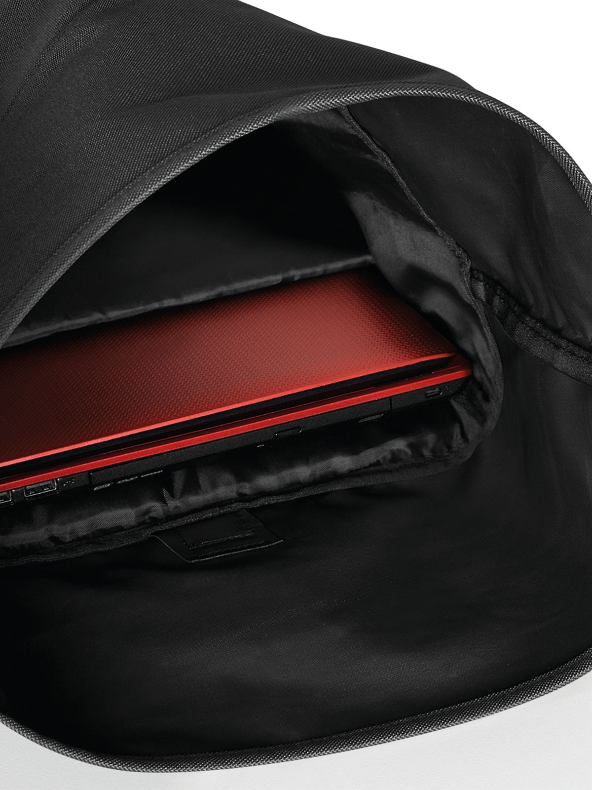 SODA STUDIO - Zaino roll-up Porta computer - Nero