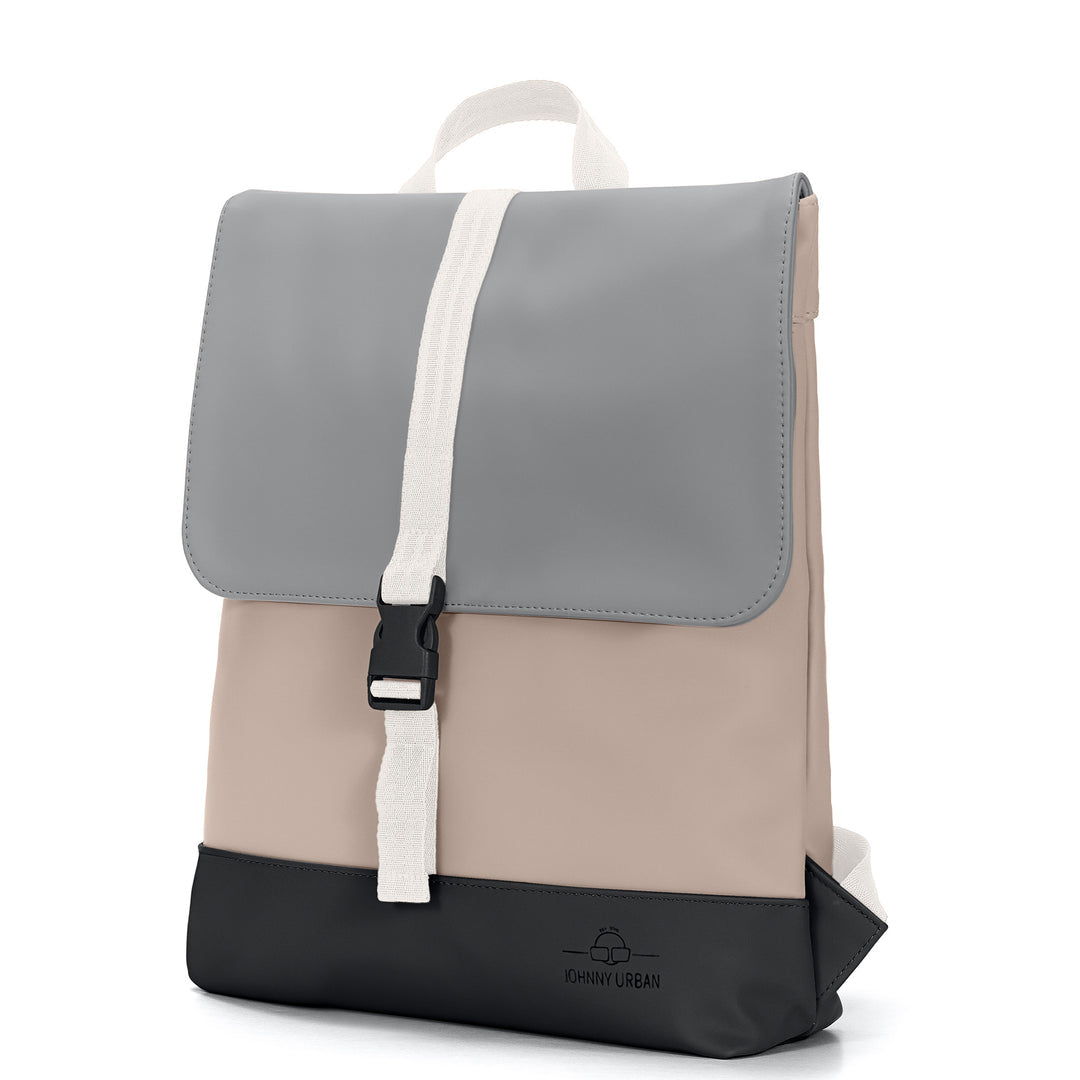 JOHNNY URBAN Zaino "Ruby" - beige e grigio