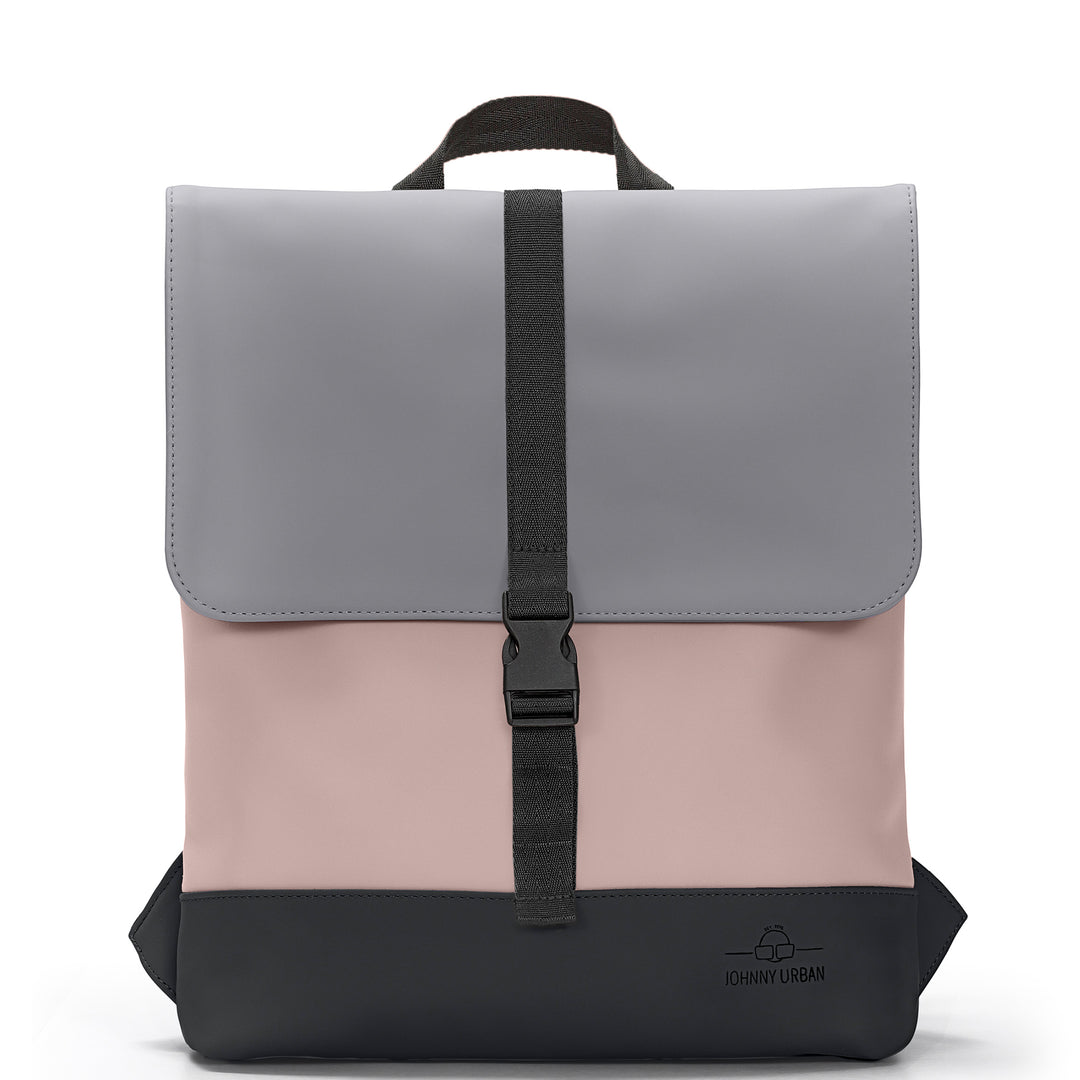 JOHNNY URBAN Zaino "Ruby" - grigio e rosa