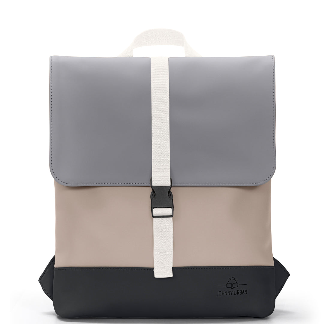 JOHNNY URBAN Zaino "Ruby" - beige e grigio