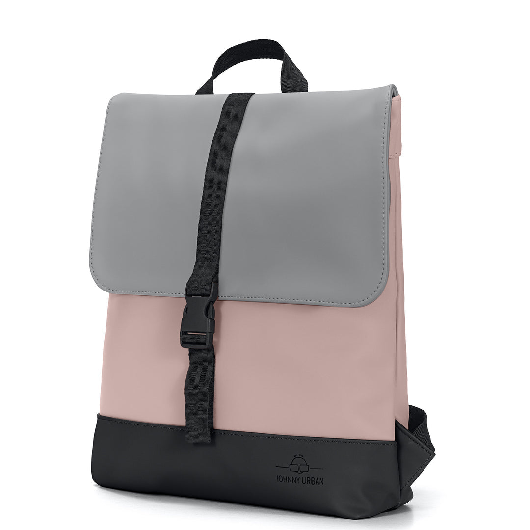 JOHNNY URBAN Zaino "Ruby" - grigio e rosa