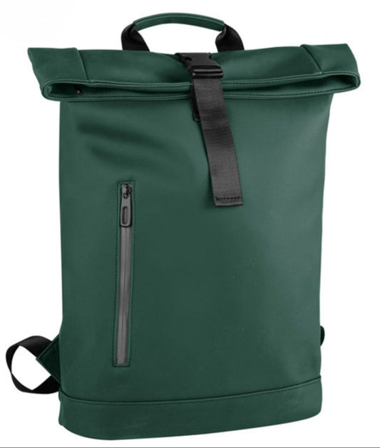 SODA - Waterproof backpack in matte PU - Green