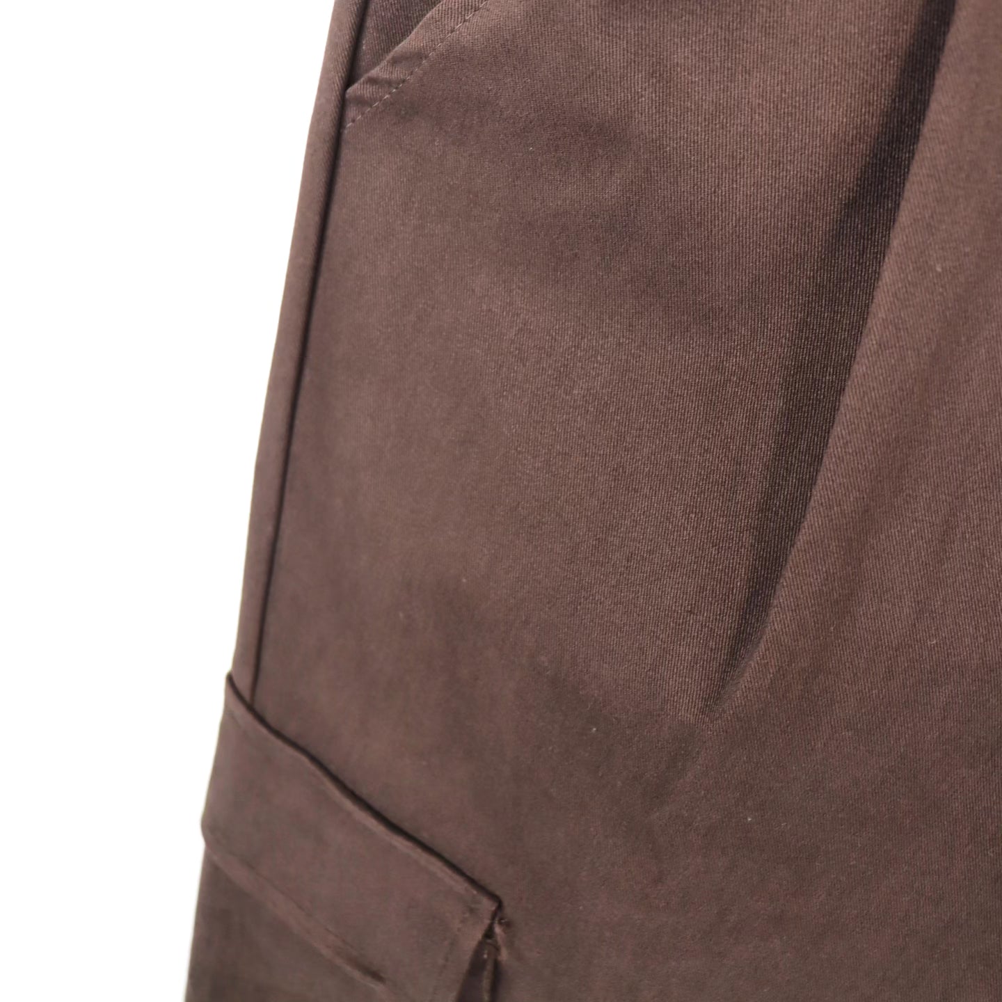 SODA - pantalone cargo con pinces - caffè