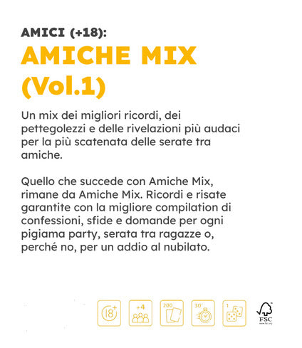 Amiche mix - Gioco in scatola -hello fun
