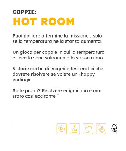 Hot room- Gioco in scatola -hello fun