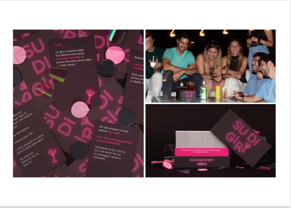 Su Di Giri - Gioco in scatola chi sbaglia beve hello fun