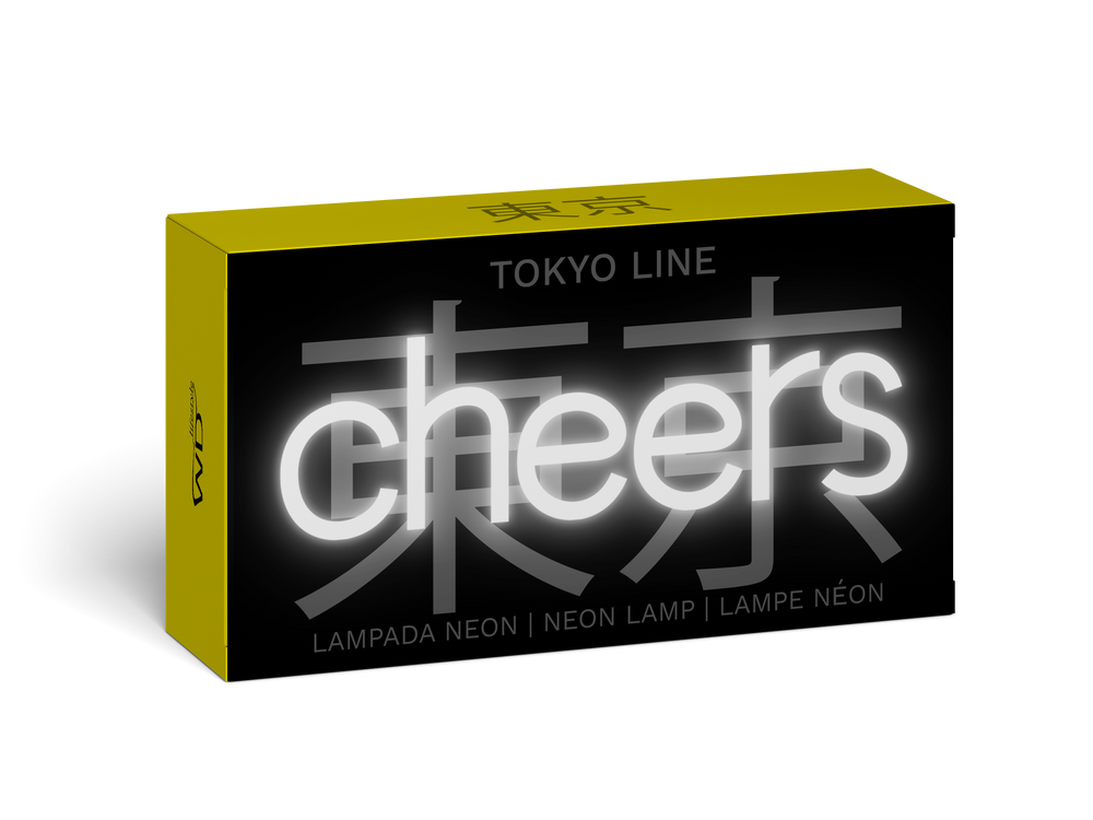 Lampada Led con decoro cheers serie Tokio - WD Lifestyle
- WD lifestyle