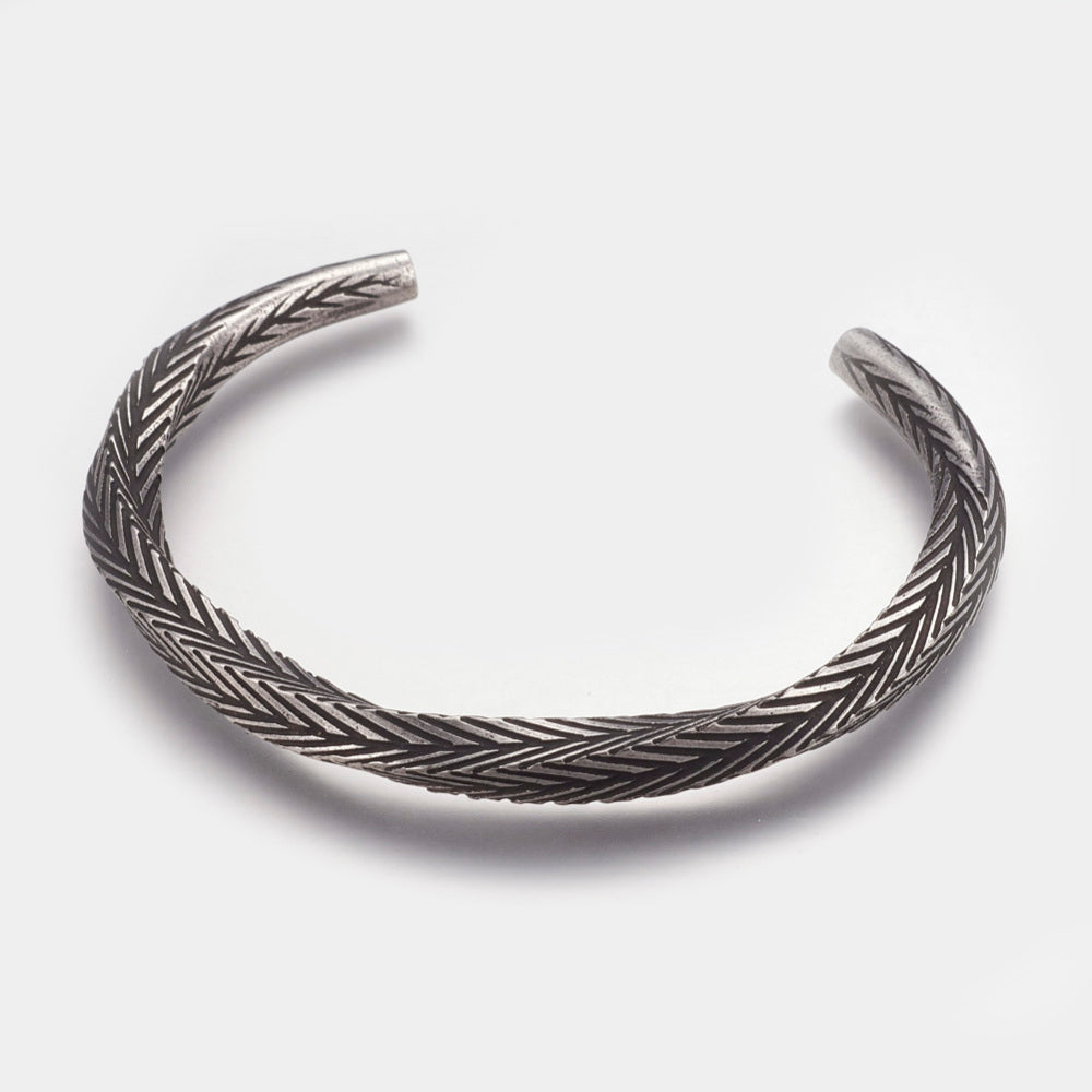SODA - bracciale acciaio vichingo rigido