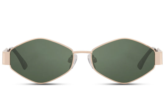 Sodashade - occhiale da sole eline - gold green