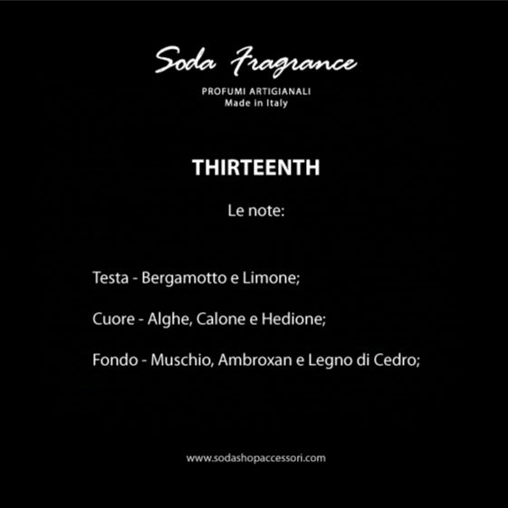 THIRTEENTH - Profumo Unisex 100ml