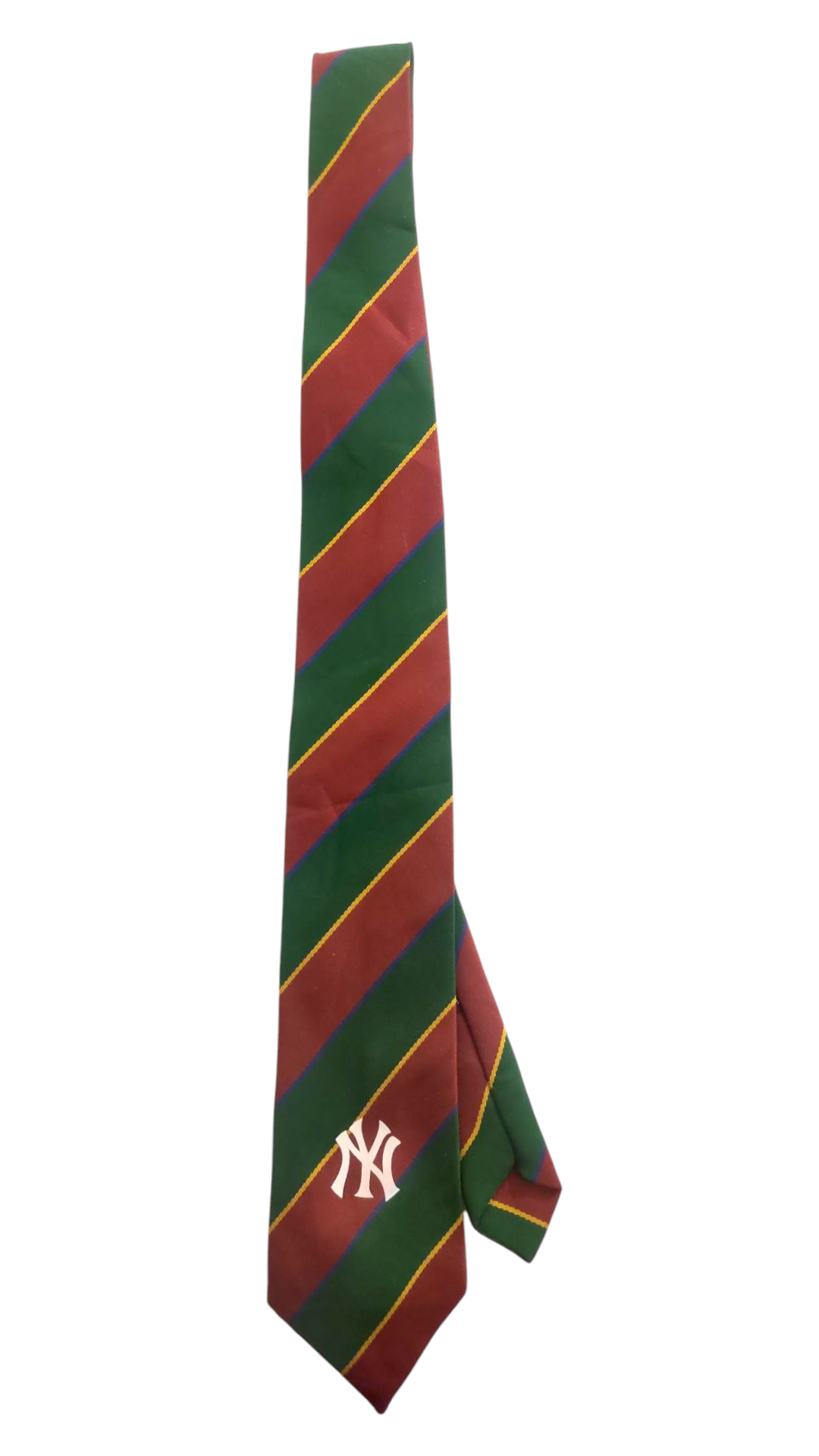 Cravatta YANKEE'S fantasia regimental Verde e bordeaux