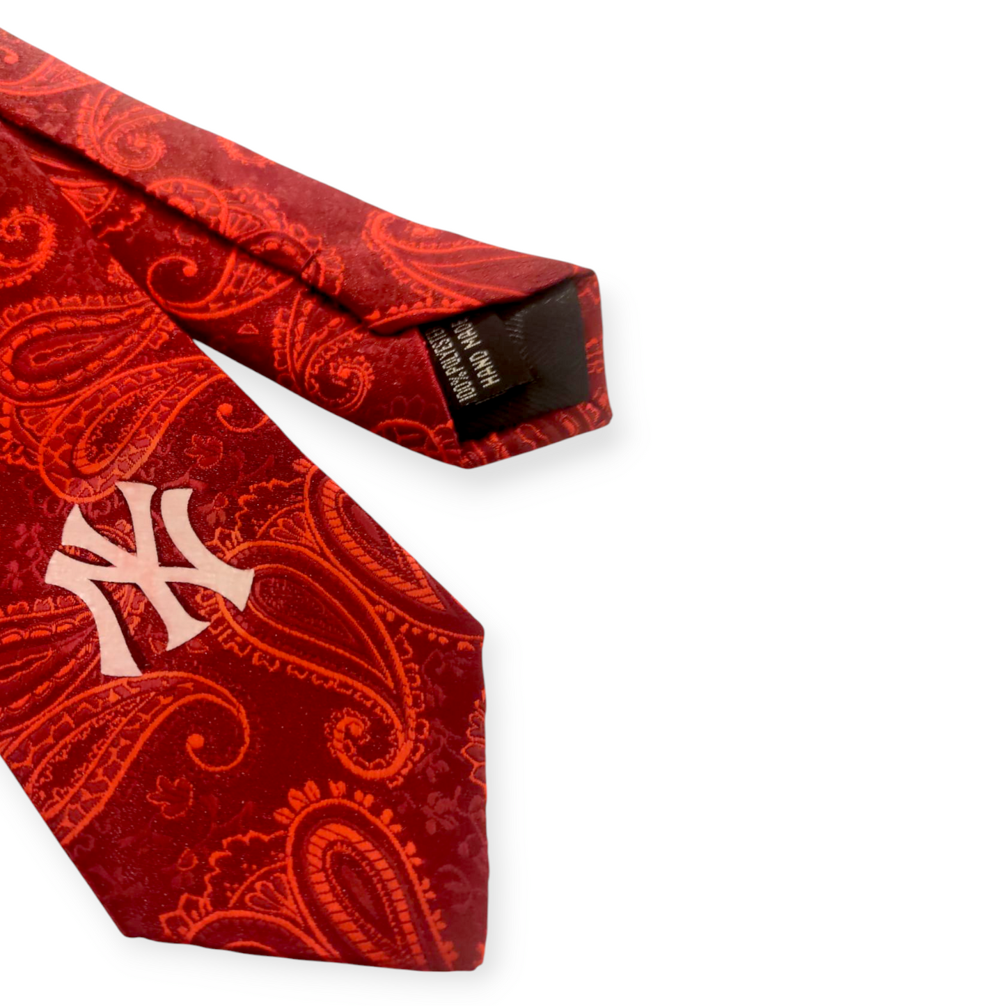 Cravatta YANKEE'S fantasia Paisley rosso