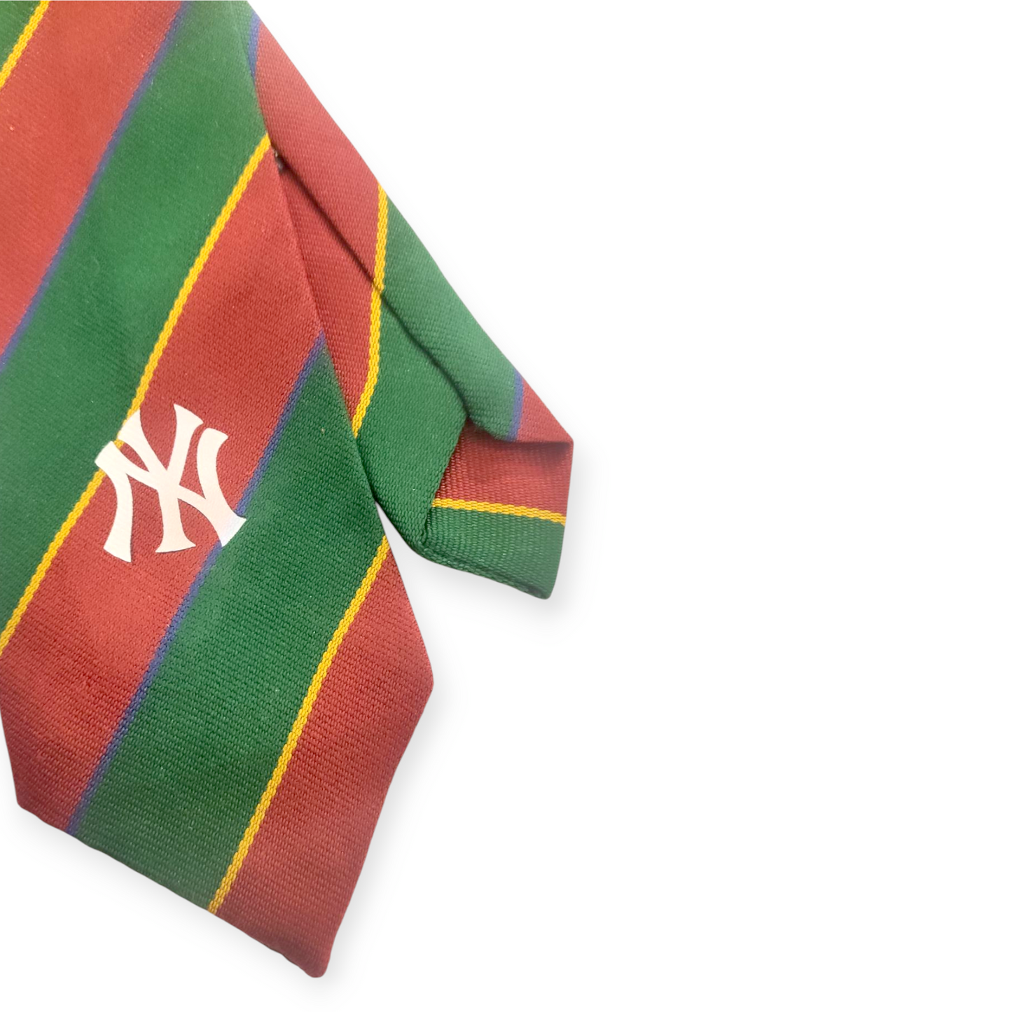 Cravatta YANKEE'S fantasia regimental Verde e bordeaux