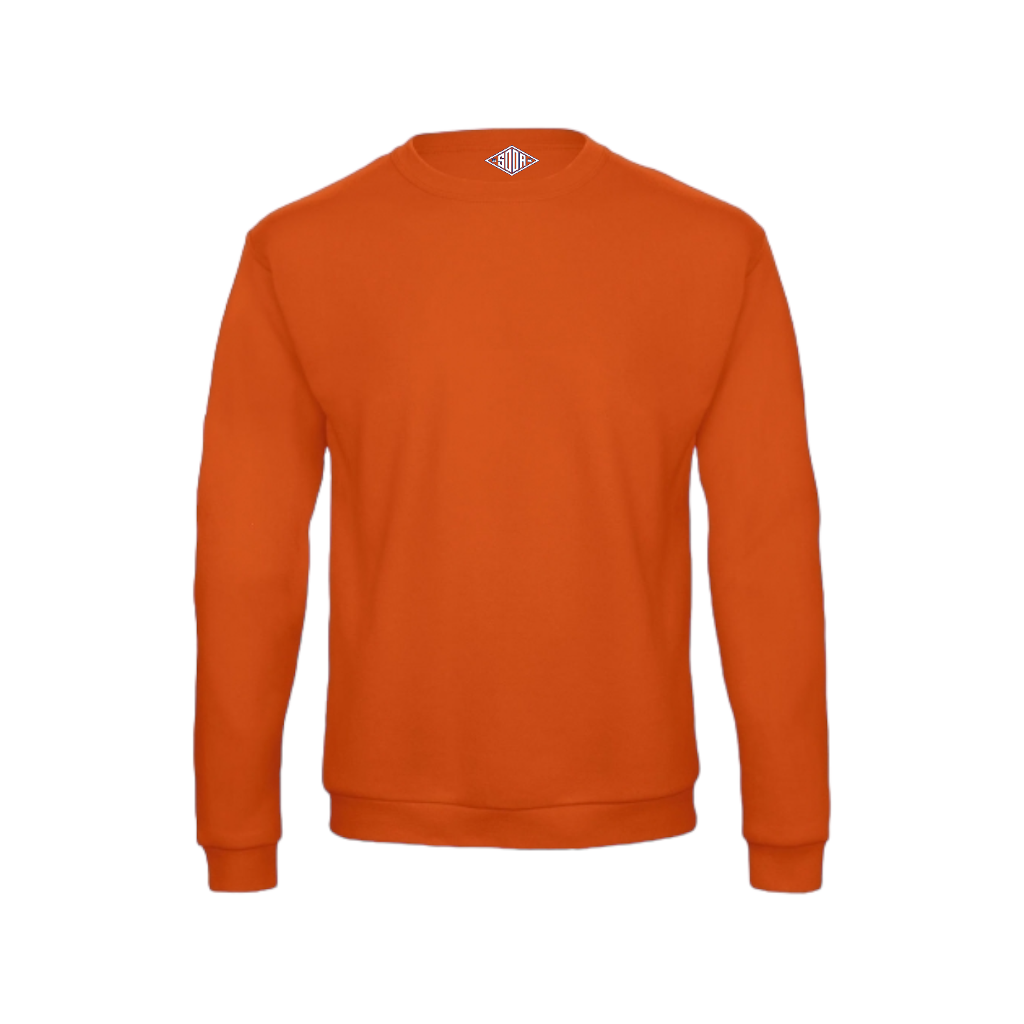Soda - Felpa basic - arancio