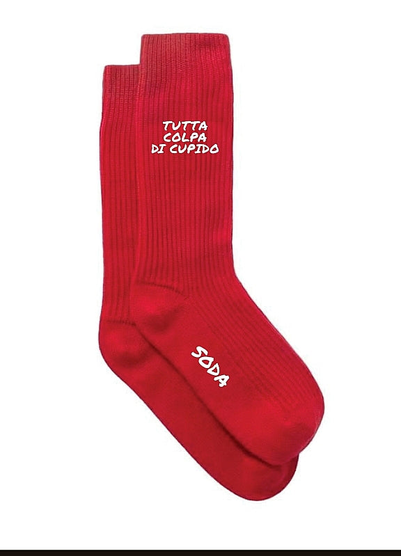 SODA - Calzino san Valentino - tutta colpa di cupido