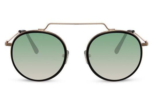 SODASHADE - circle sunglasses 1976 - green
