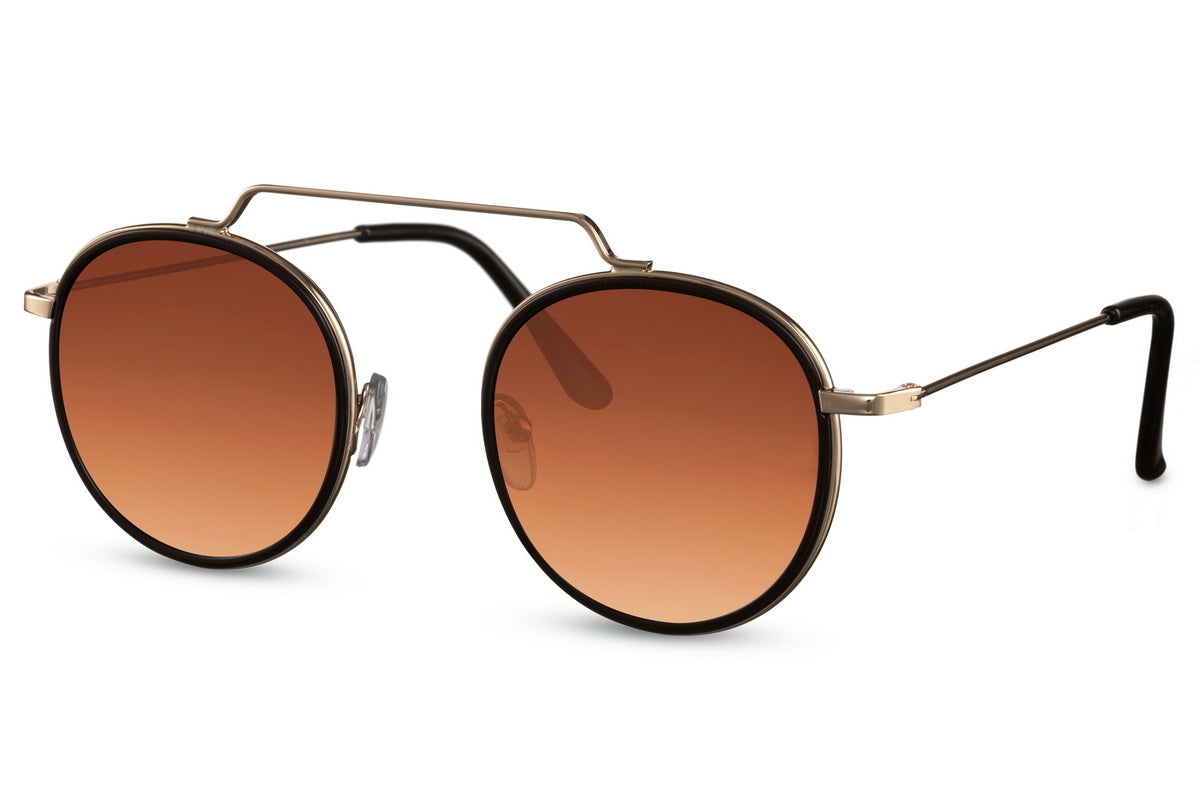 SODASHADE - circle sunglasses 1978 - brown
