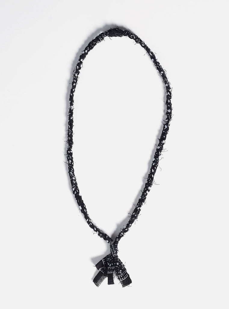 Soda - Collana Nazaré - Bandana intrecciata Nero