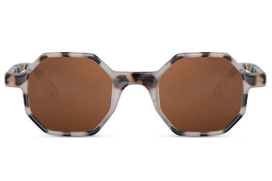SODASHADE - octagon sunglasses 2936 - Leopard