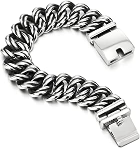 SODA - bracciale acciaio doppia treccia