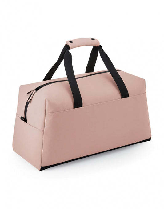SODA STUDIO - Matt PU duffle bag - PINK