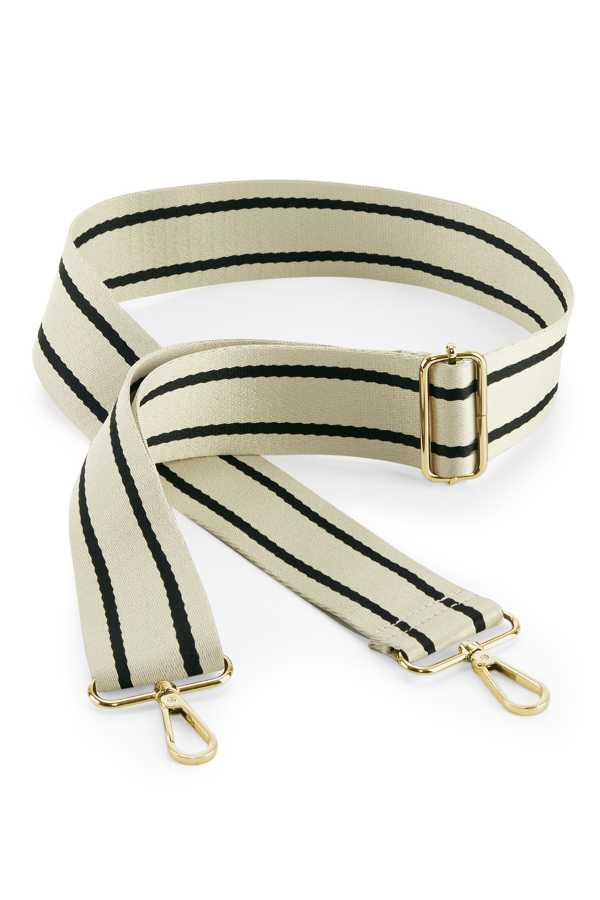 SODA - Boutique Adjustable Bag Strap tracolla universale - Oyster/black