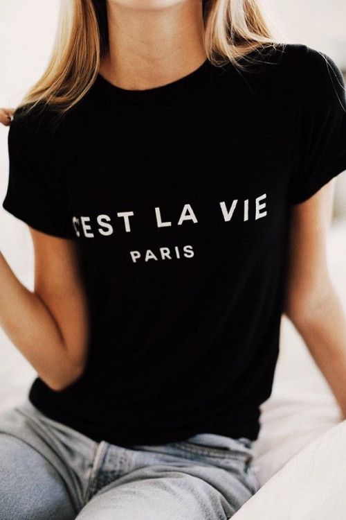 SODA - t-shirt donna - cest la vie