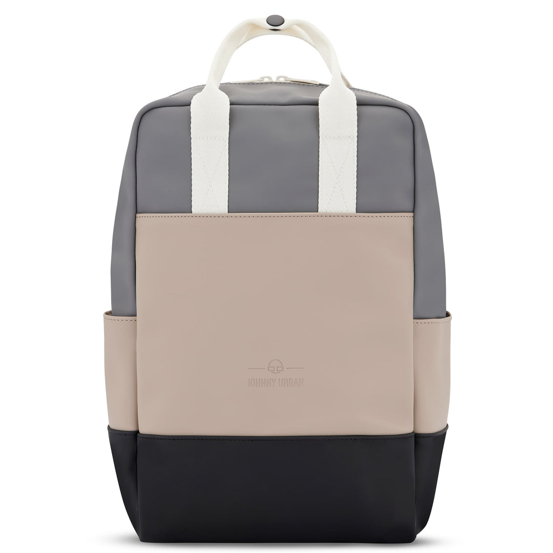 JOHNNY URBAN Borsa zaino "hailey"" - beige e grigio