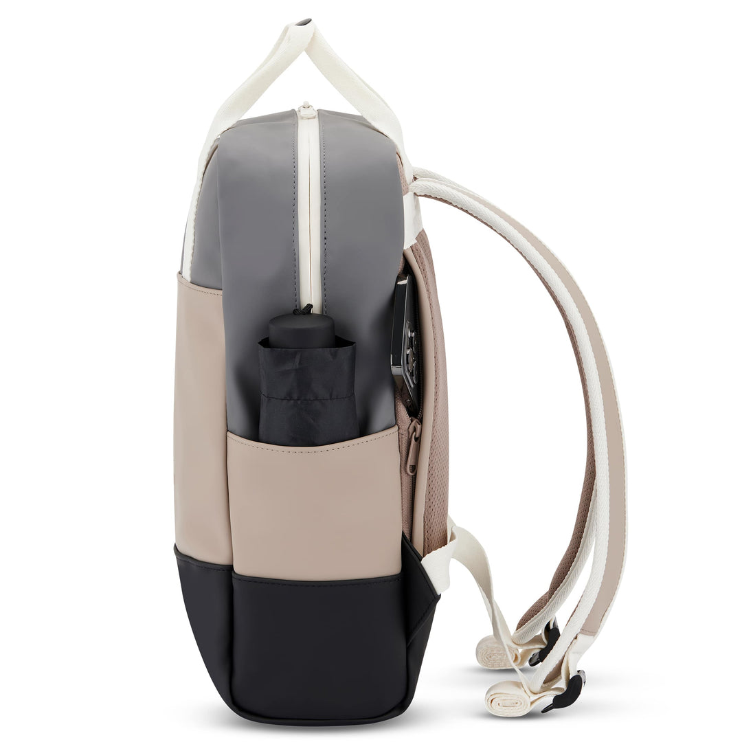 JOHNNY URBAN Borsa zaino "hailey"" - beige e grigio