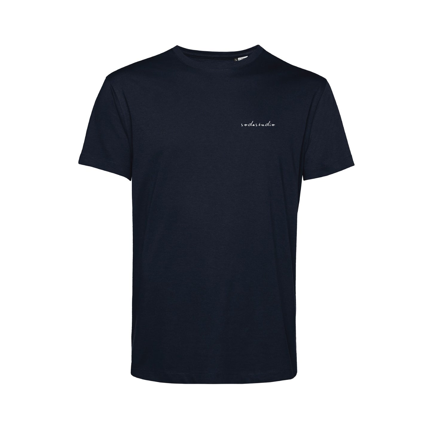 Soda Studio - T-Shirt People Bianco - Blu