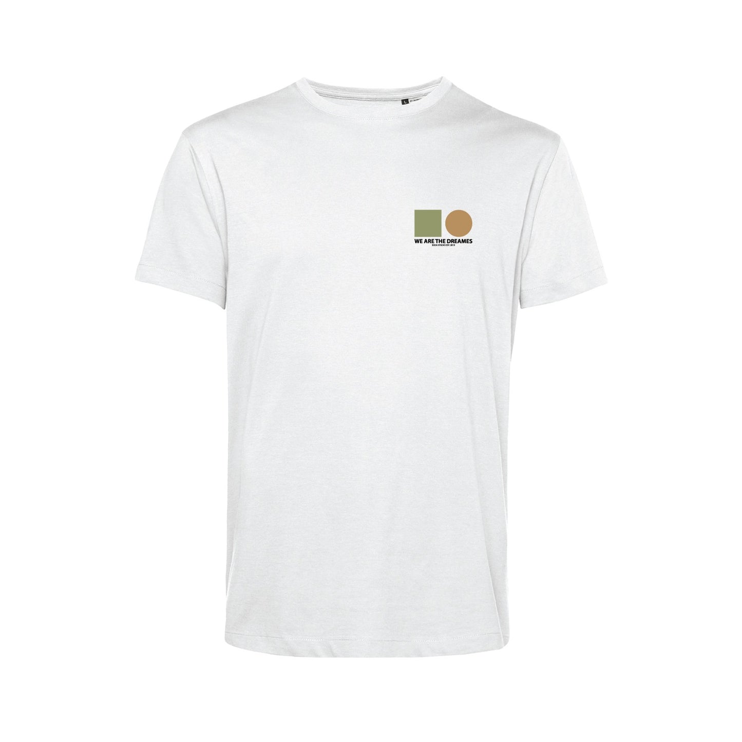 Soda Studio - T-Shirt Geometric Bianco - Terra