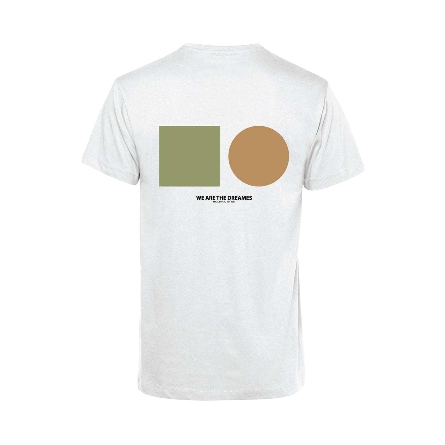 Soda Studio - T-Shirt Geometric Bianco - Terra
