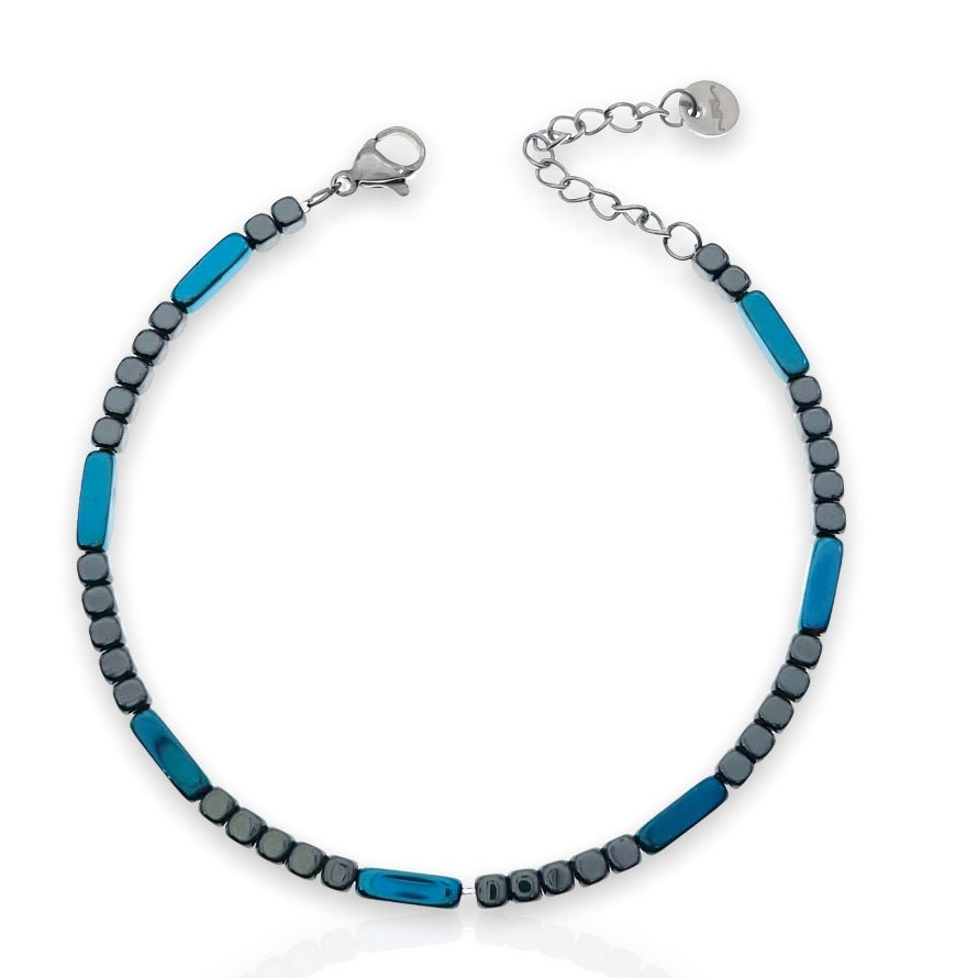 Soda - Bracciale Uomo ematite 4 mm