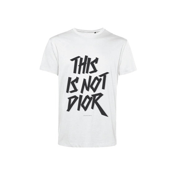 SODA - t-shirt + shopper this is not - Bianco