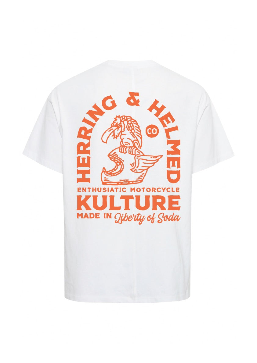 Liberty - T-Shirt Helmet - Bianco