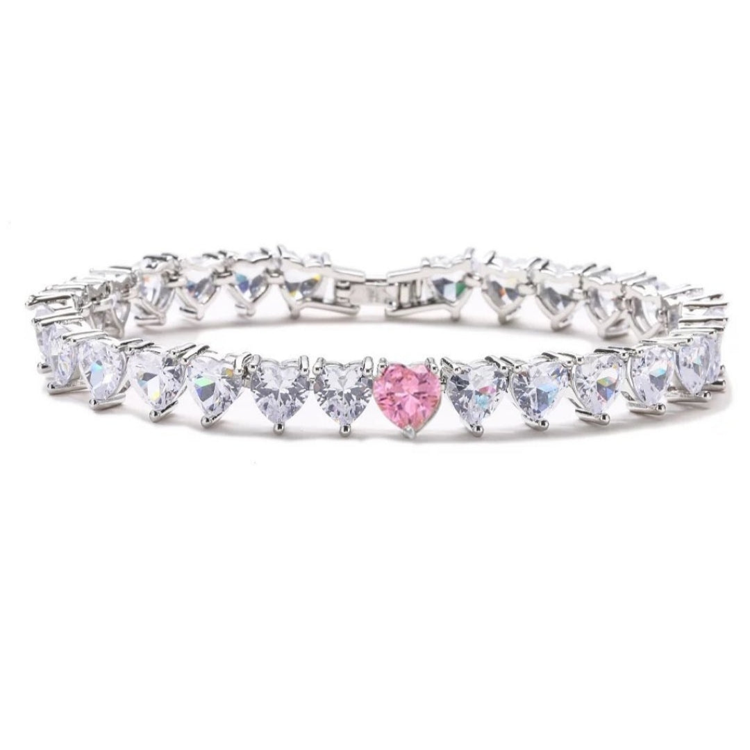 SODABIJOUX - bracciali zirconi - Cuore