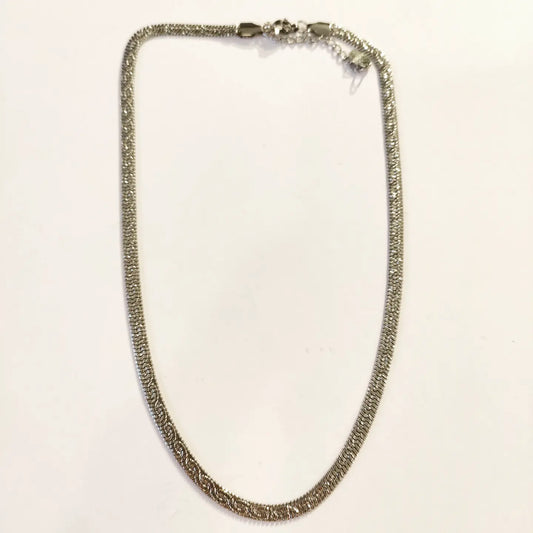 SODABIJOUX - steel necklace - Flat chain