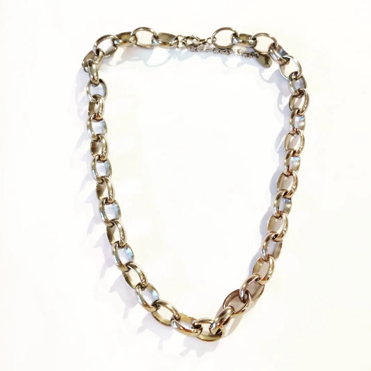 SODABIJOUX - steel necklace - Oval chain