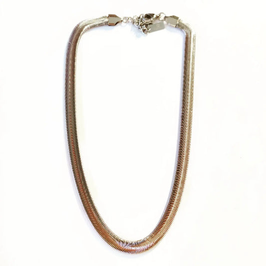 SODABIJOUX - steel necklace - snake