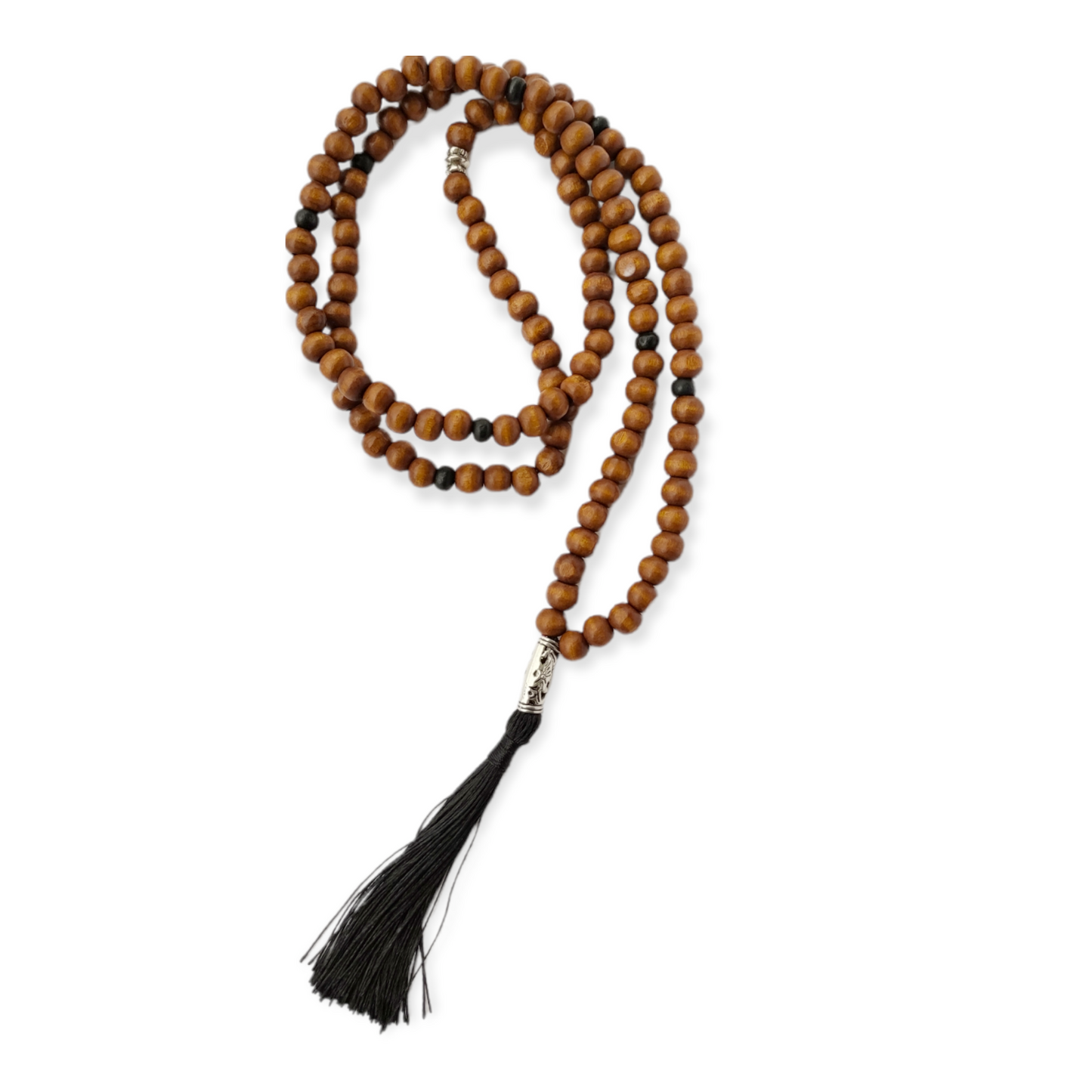 SODA - Tibetan wood mala necklace - wenge