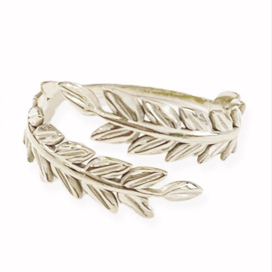 SODABIJOUX - Anello Acciaio - foglia