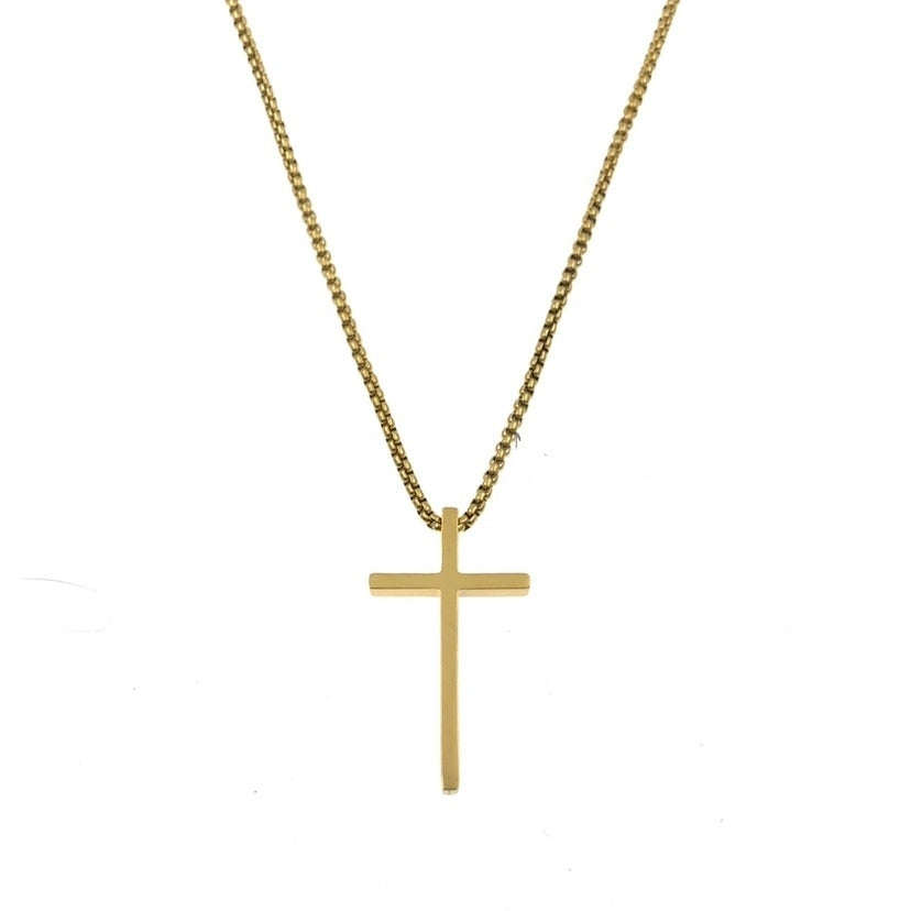 SODA - collana acciaio - croce