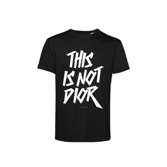 SODA - t-shirt + shopper this is not - nero