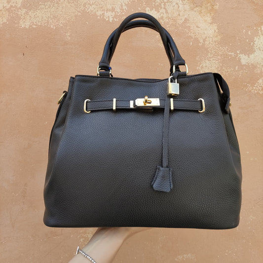 Soda - Karl genuine leather shoulder and hand bag