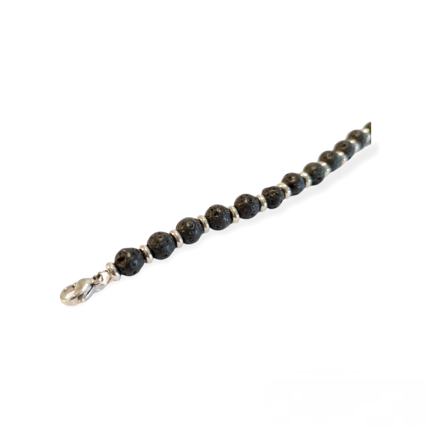Soda - Bracciale Uomo lava 6 mm
