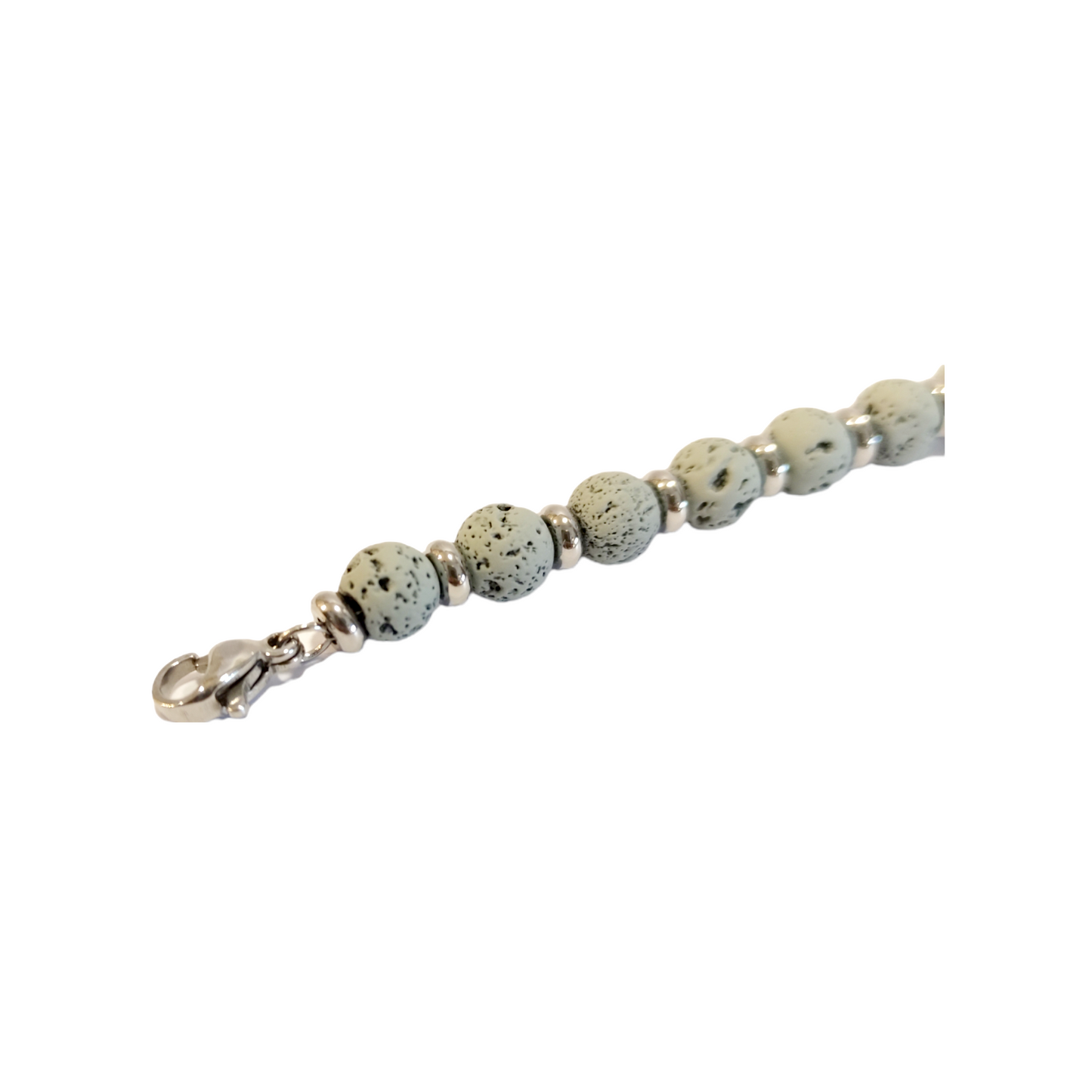 Soda - Bracciale Uomo lava 6 mm