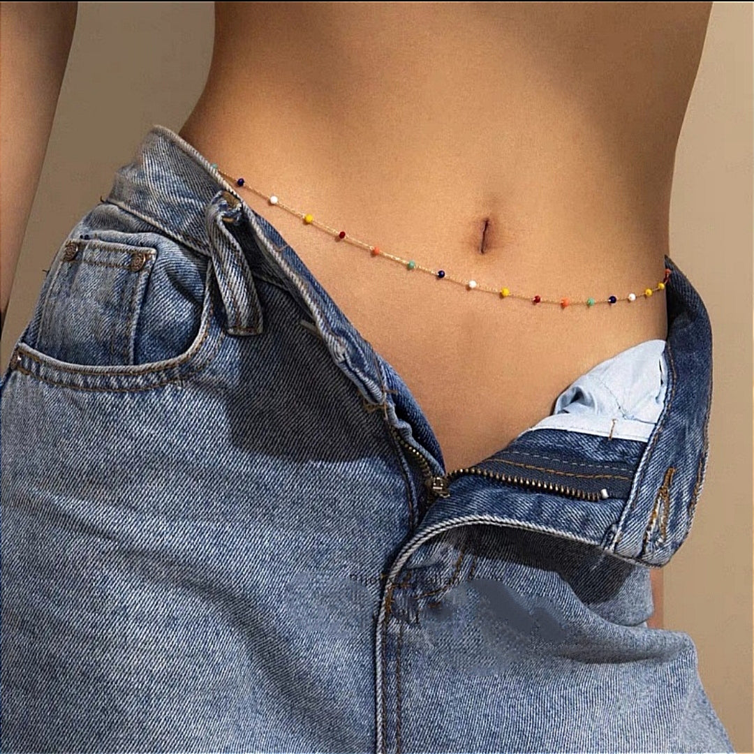 SODABIJOUX - bodychain - oro multicolor