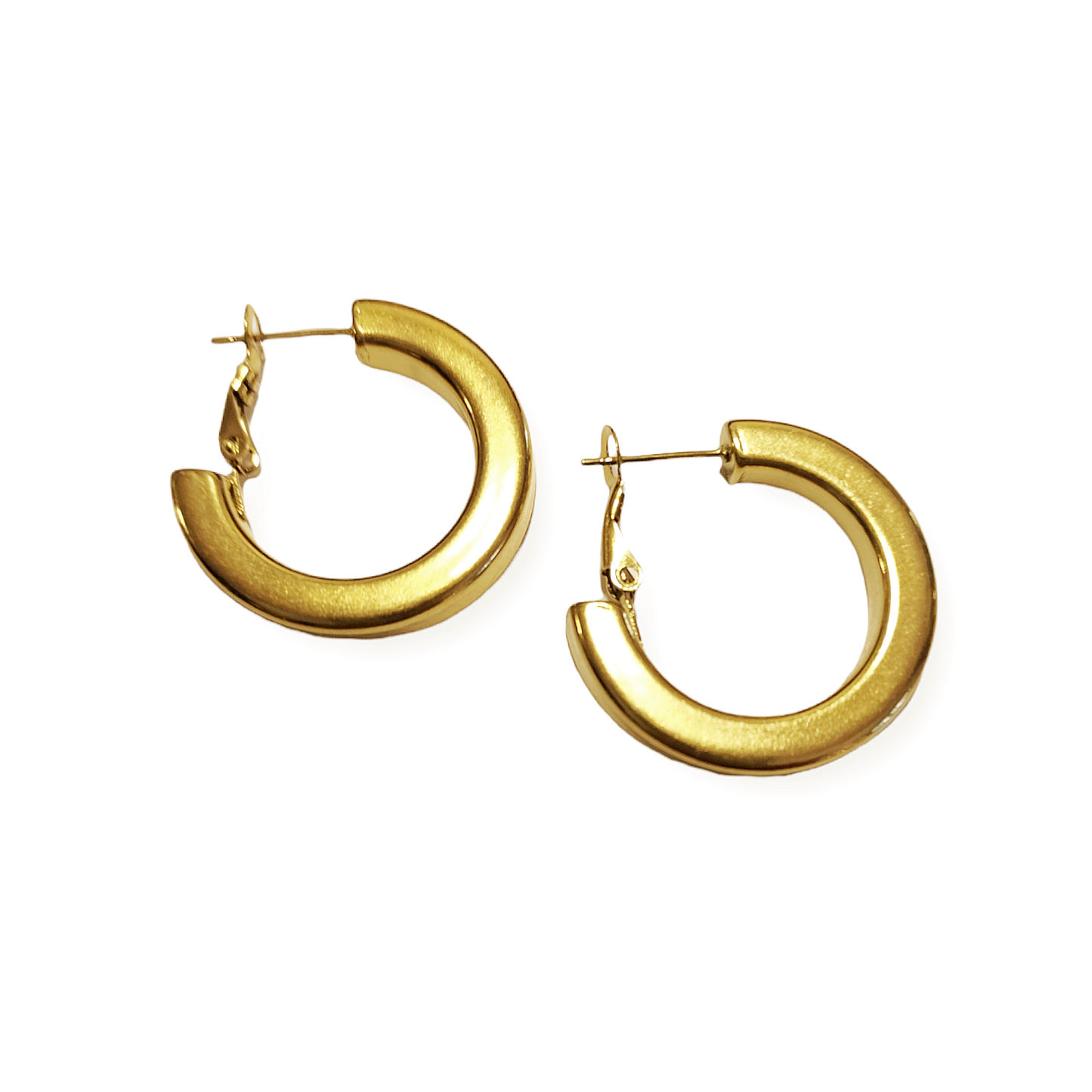 SODAJEWELS - Orecchino maxi liscio 30 mm