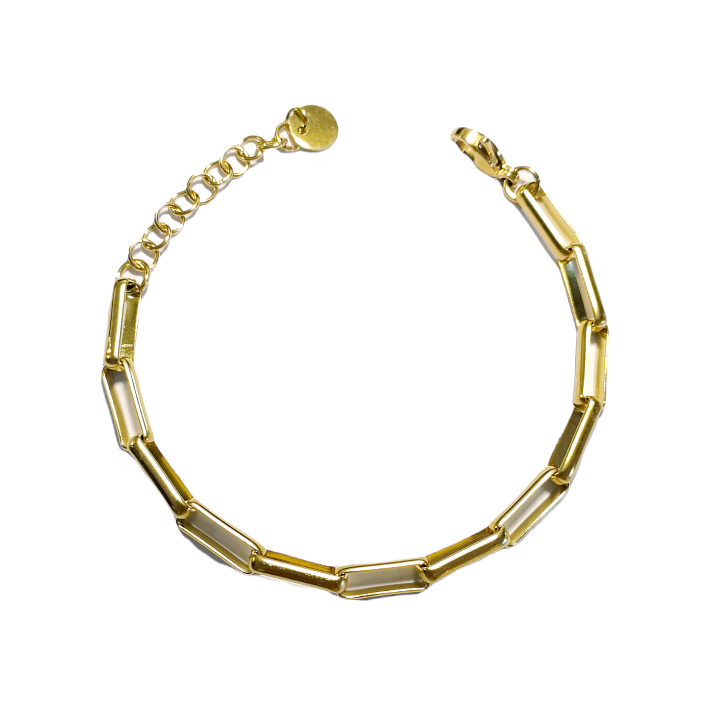 SODABIJOUX - Bracciale maglie schiacciate - Oro