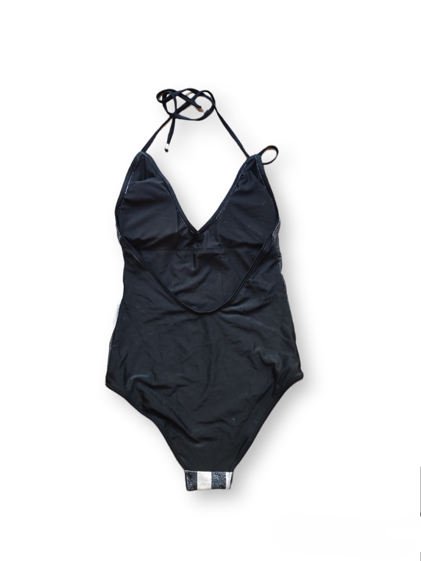 SODA - costume intero righe - bianco e nero